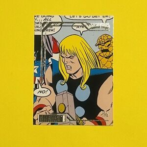 2024 Upper Deck Marvel Allegiance Secret Wars Thor #17 Base Card